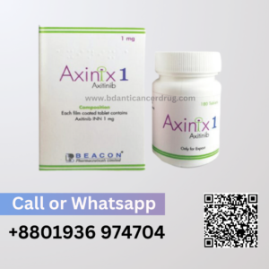 Axinix 1 Mg & 5 Mg (Axitinib As Mesylate)